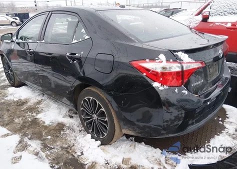 2014 Toyota Corolla S Plus z USA, uszkodzony, nr VIN 2T1BURHEXEC197421
